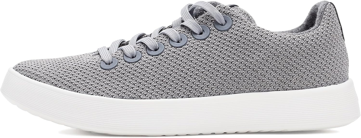 image:imageAllbirds Mens Cruiser Lightweight Walking Court Sneaker ShoesMedium Grey Blizzard