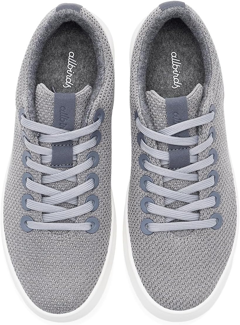 image:imageAllbirds Mens Cruiser Lightweight Walking Court Sneaker ShoesMedium Grey Blizzard