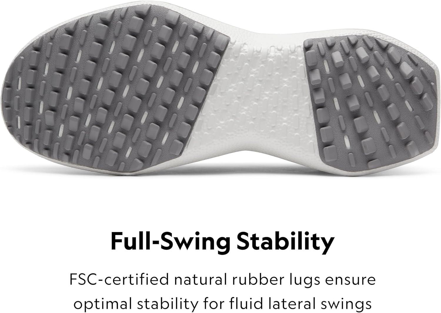 image:imageAllbirds Mens Golf Dasher Lightweight Golf Sneaker ShoesBlizzard Medium Grey Blizzard Sole