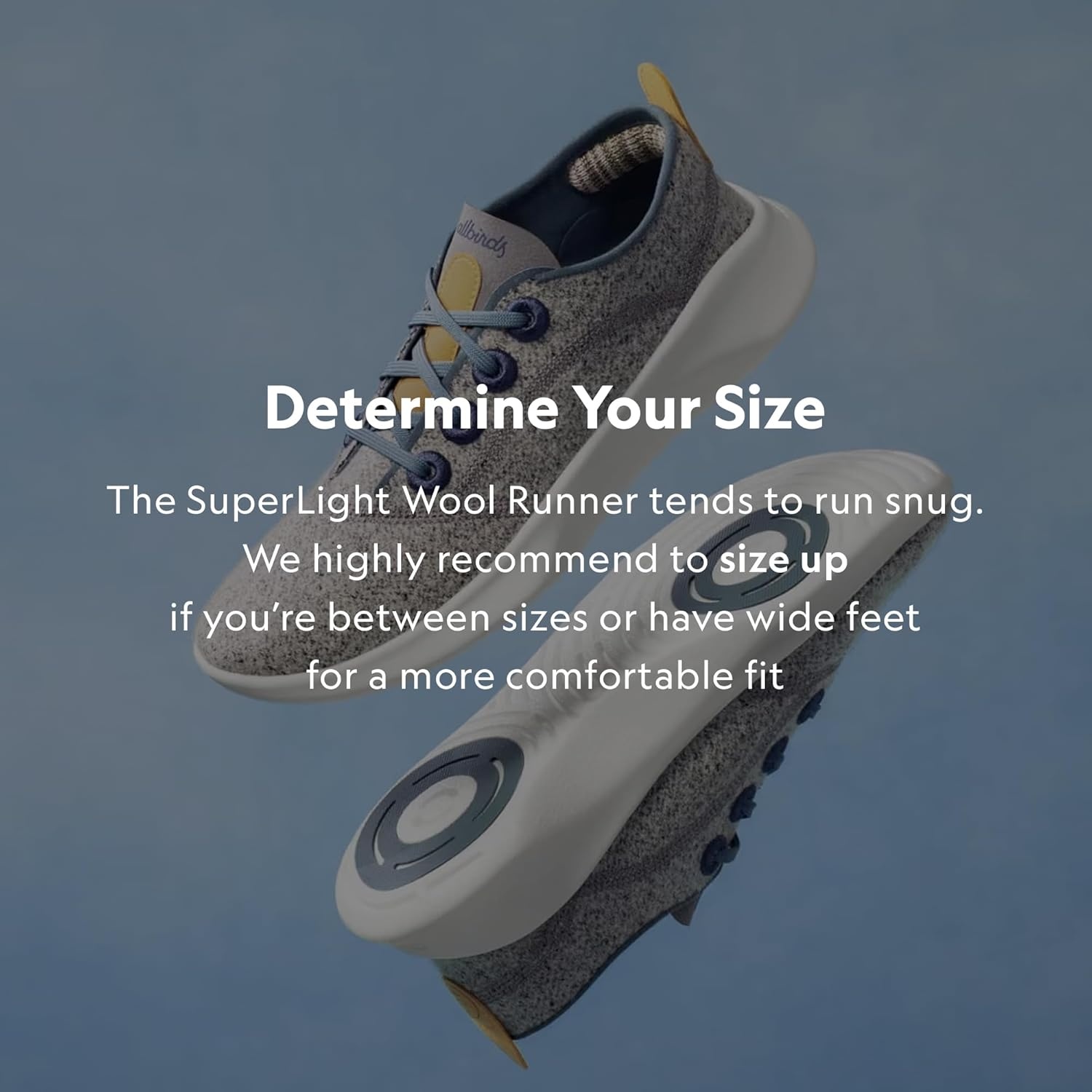 image:imageAllbirds Mens Superlight Wool Runner Casual SneakersNatural White Blizzard Sole