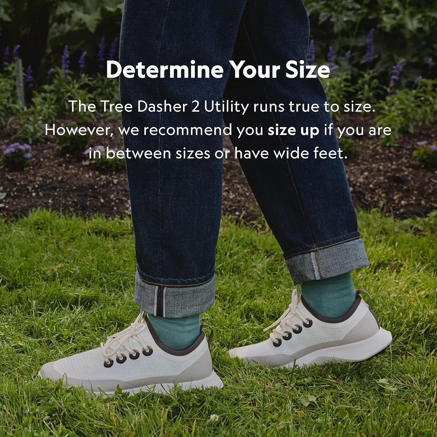 image:imageAllbirds Mens Tree Dasher 2 Utility TrailReady Active SneakerBlizzard Deep Navy Natural White Sole