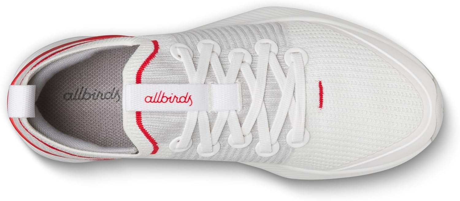 image:imageAllbirds Mens Tree Glider Everyday Active SneakersBlizzard Bold Red Blizzard