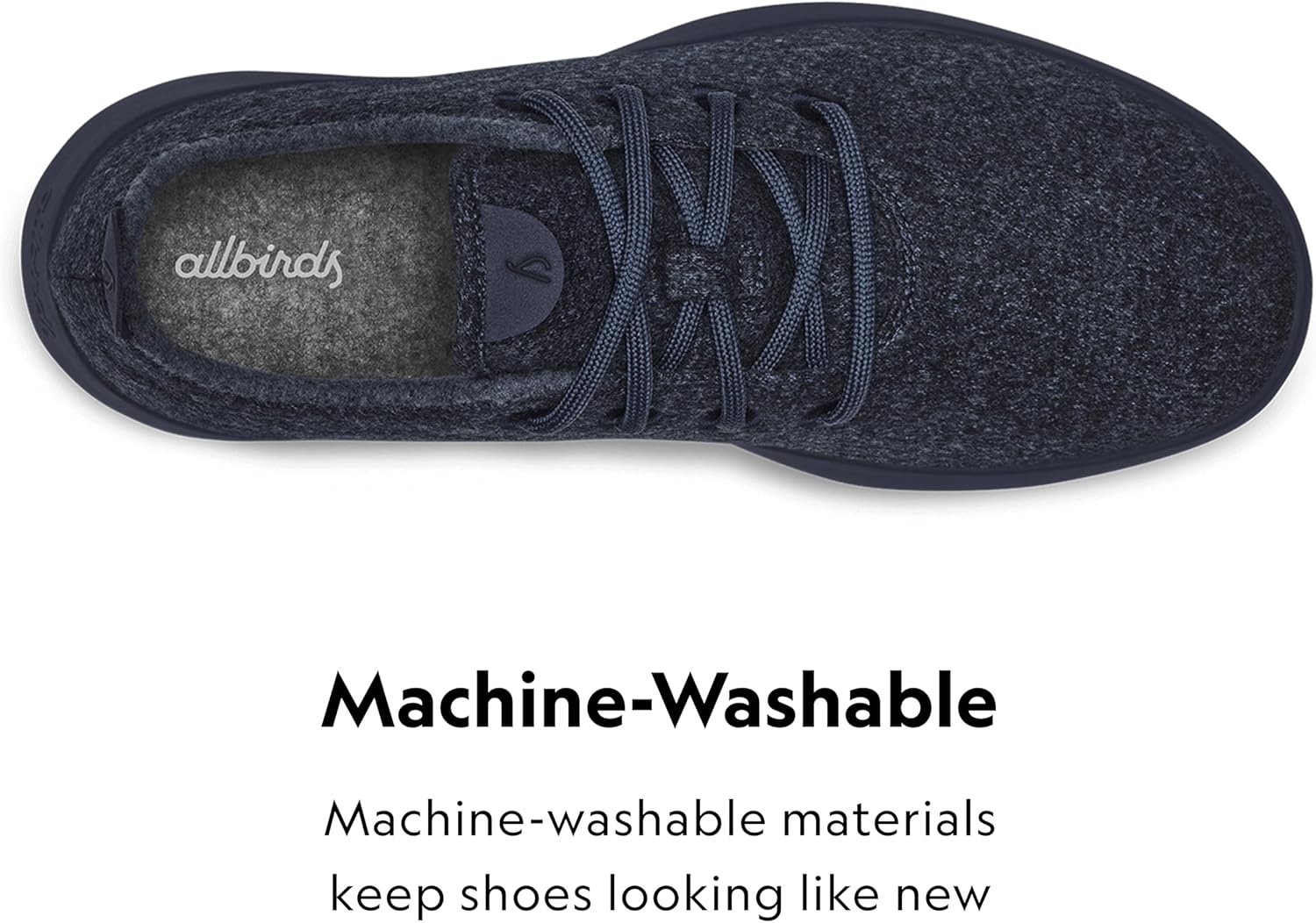 image:imageAllbirds Mens Wool Runner Everyday Sneakers Machine Washable Shoe Made with Natural MaterialsSavanna Night