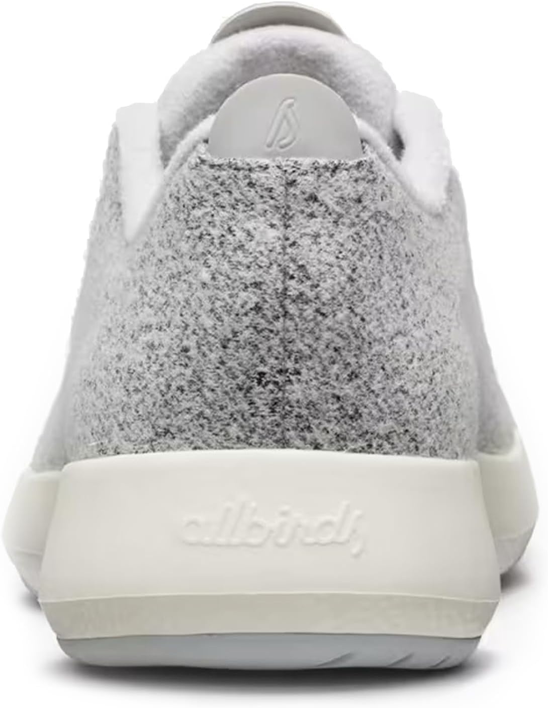 image:imageAllbirds Mens Wool Runner Mizzle WaterRepellent Breathable Casual Walking Sneakers Made with EcoFriendly Merino WoolLight Grey Natural White Sole