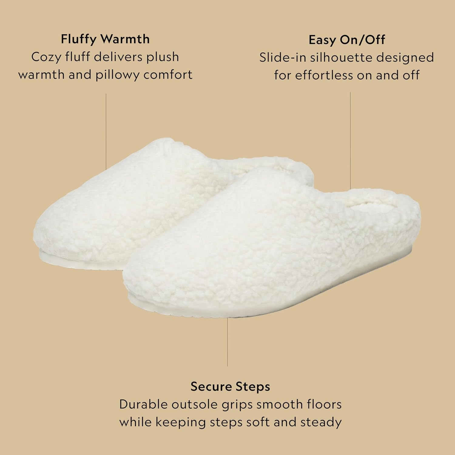 image:imageAllbirds Unisex Wool SlipperNatural White Natural White Sole Fluff
