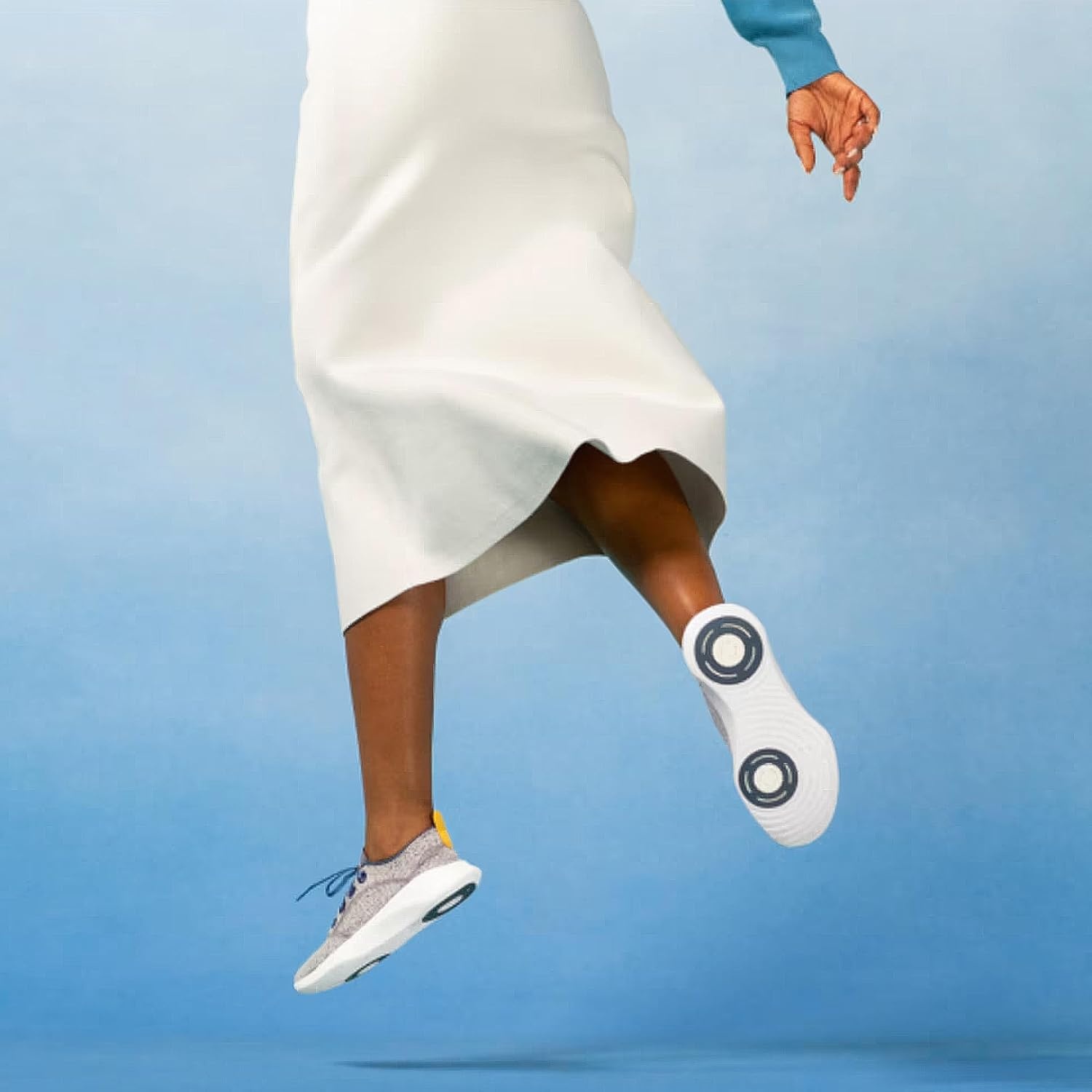 image:imageAllbirds Womens Superlight Wool Runner Casual SneakersNatural White Blizzard Sole
