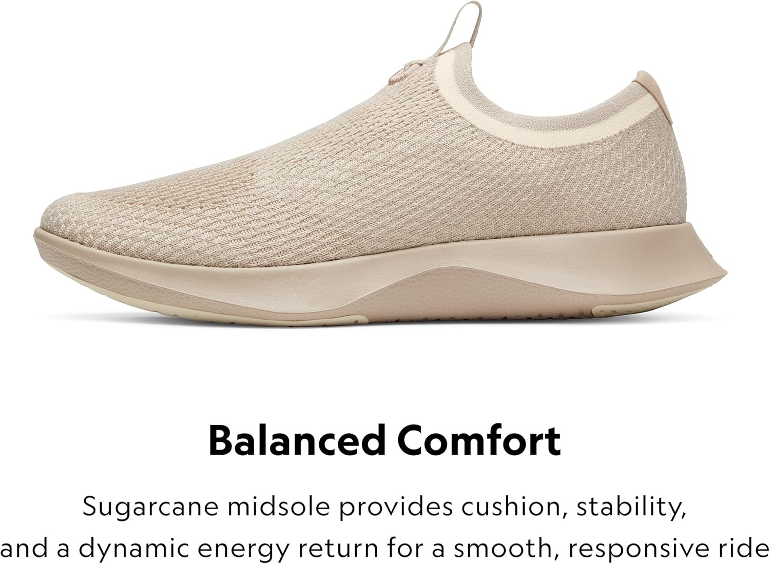 image:imageAllbirds Womens Tree Dasher Relay Laceless Everyday Active SneakersRugged Beige Rugged Beige Sole