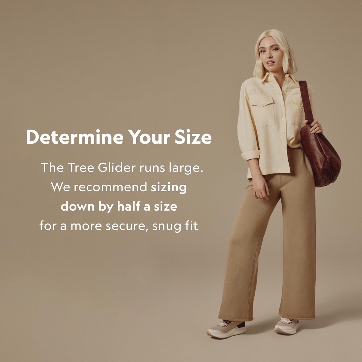 image:imageAllbirds Womens Tree Glider Everyday Active SneakersBeige Blush Blizzard Sole