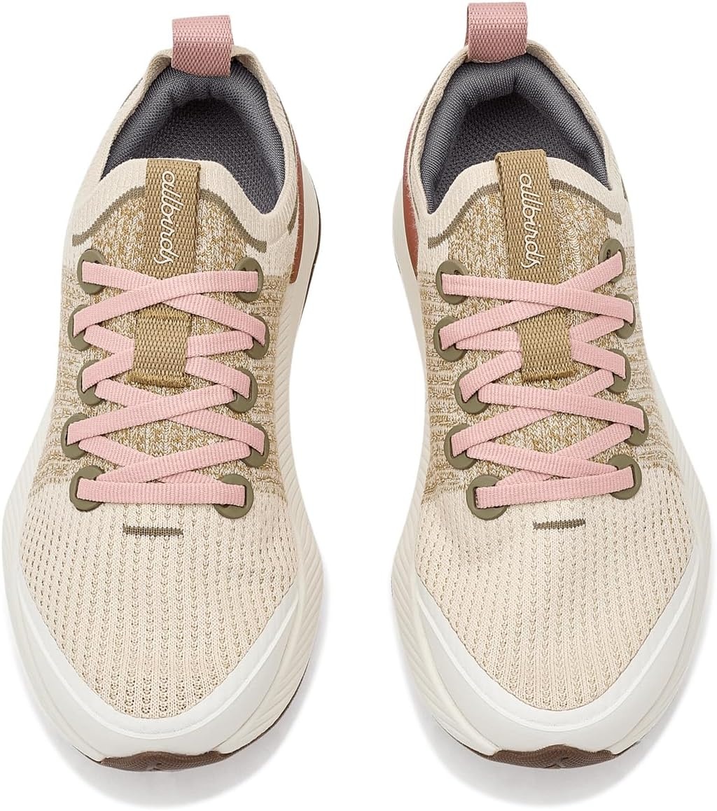 image:imageAllbirds Womens Tree Glider Everyday Active SneakersWarm WhiteMulti Natural White Sole