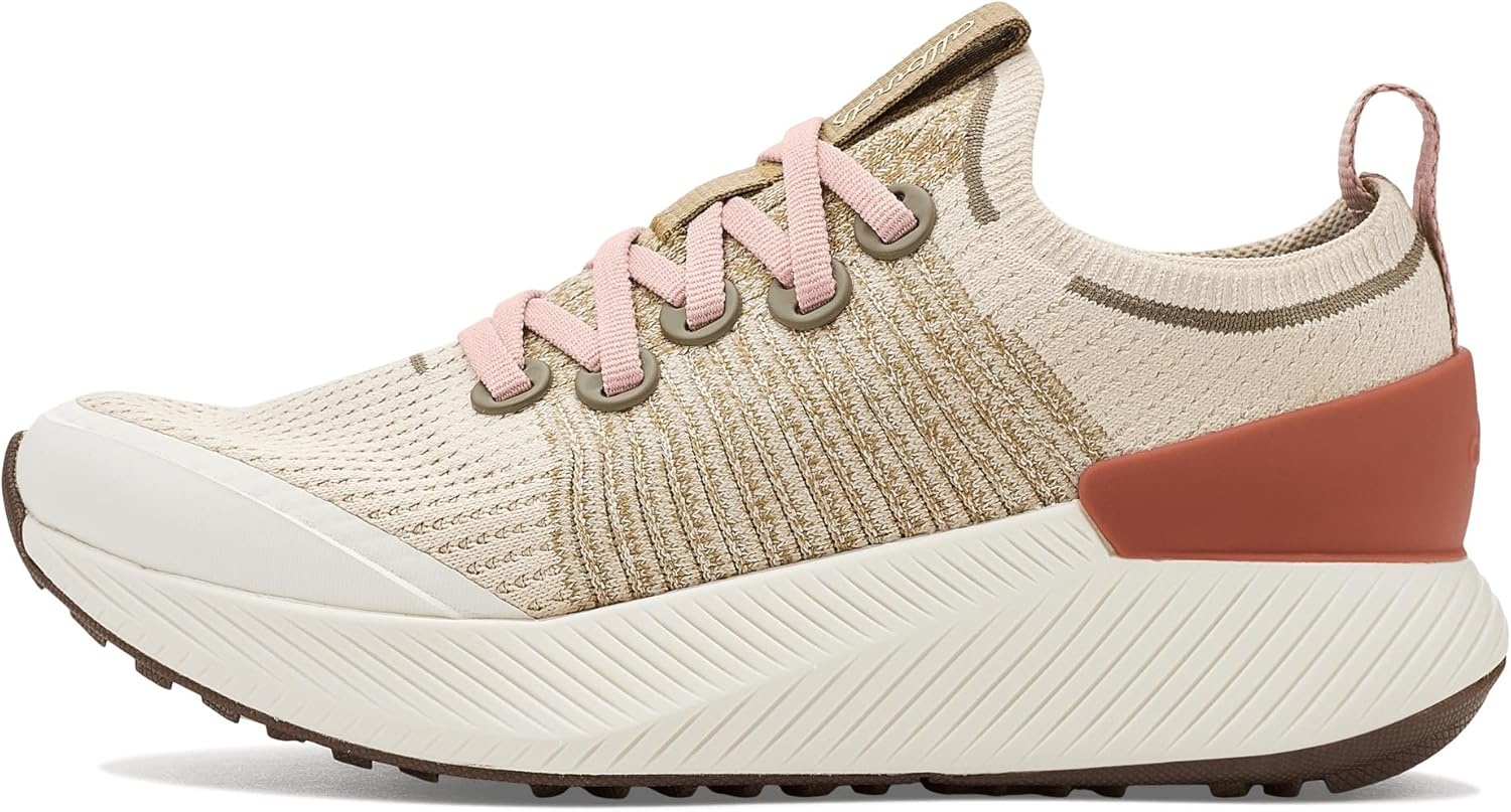 image:imageAllbirds Womens Tree Glider Everyday Active SneakersWarm WhiteMulti Natural White Sole