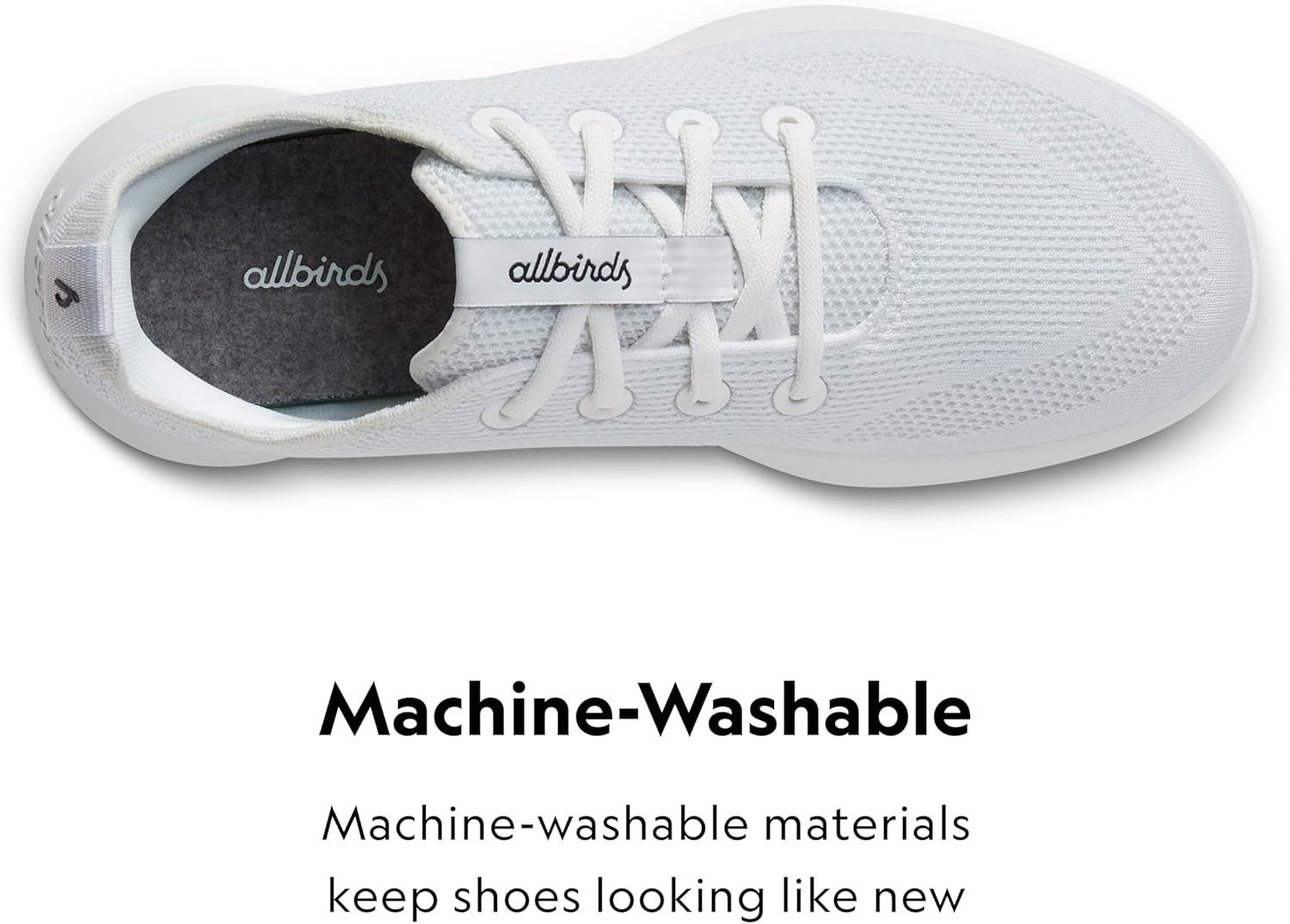 image:imageAllbirds Womens Tree Runner Go Everyday SneakersBlizzard Blizzard Sole
