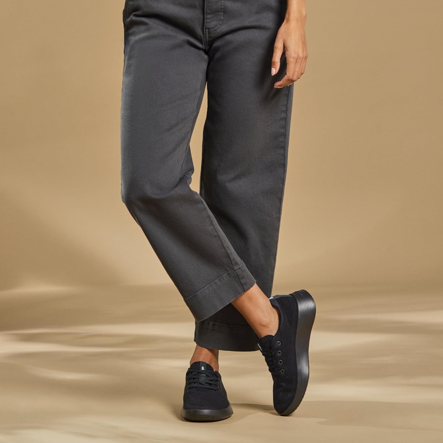 image:imageAllbirds Womens Tree Runner Go Everyday SneakersMedium Grey Blizzard Sole