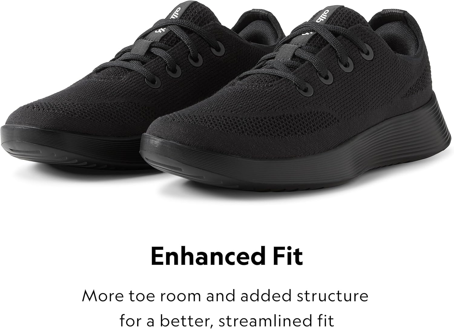image:imageAllbirds Womens Tree Runner Go Everyday SneakersNatural Black Natural Black Sole