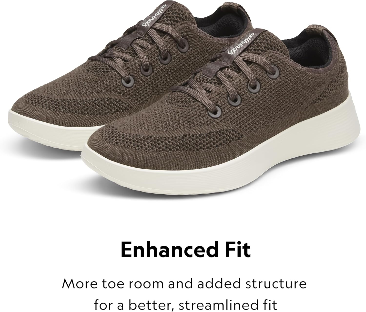 image:imageAllbirds Womens Tree Runner Go Everyday SneakersRustic Brown Stony Cream Sole