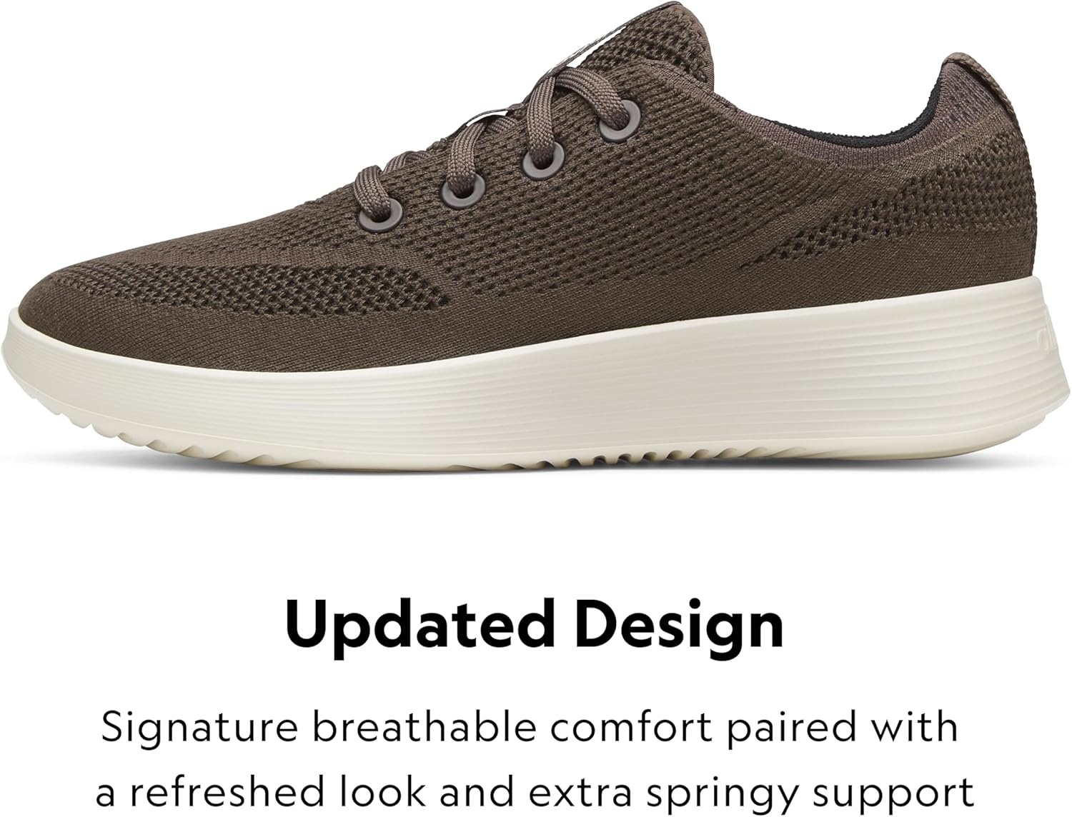 image:imageAllbirds Womens Tree Runner Go Everyday SneakersRustic Brown Stony Cream Sole