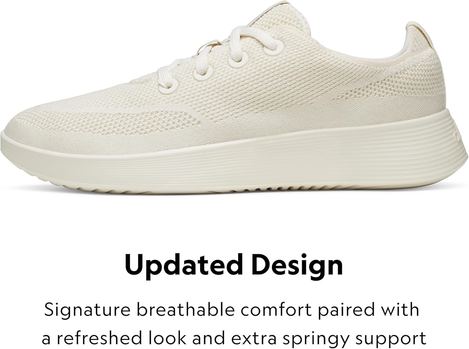 image:imageAllbirds Womens Tree Runner Go Everyday SneakersStony Cream Stony Cream Sole