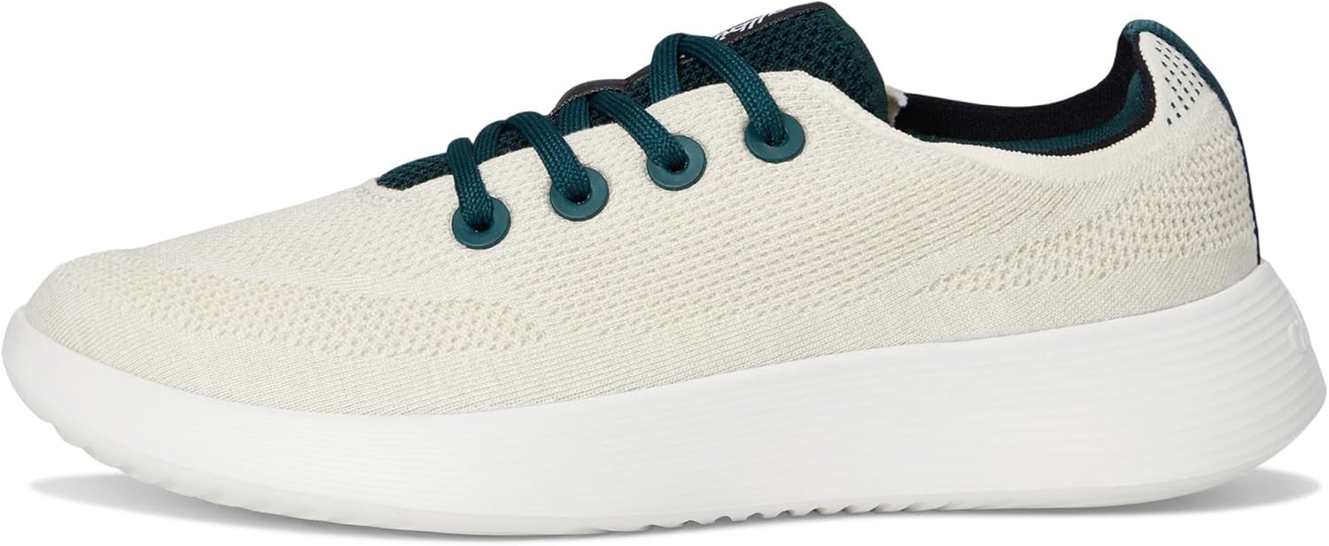 image:imageAllbirds Womens Tree Runner Go Everyday SneakersTwilight WhiteTwilight TealBlizzard Sole