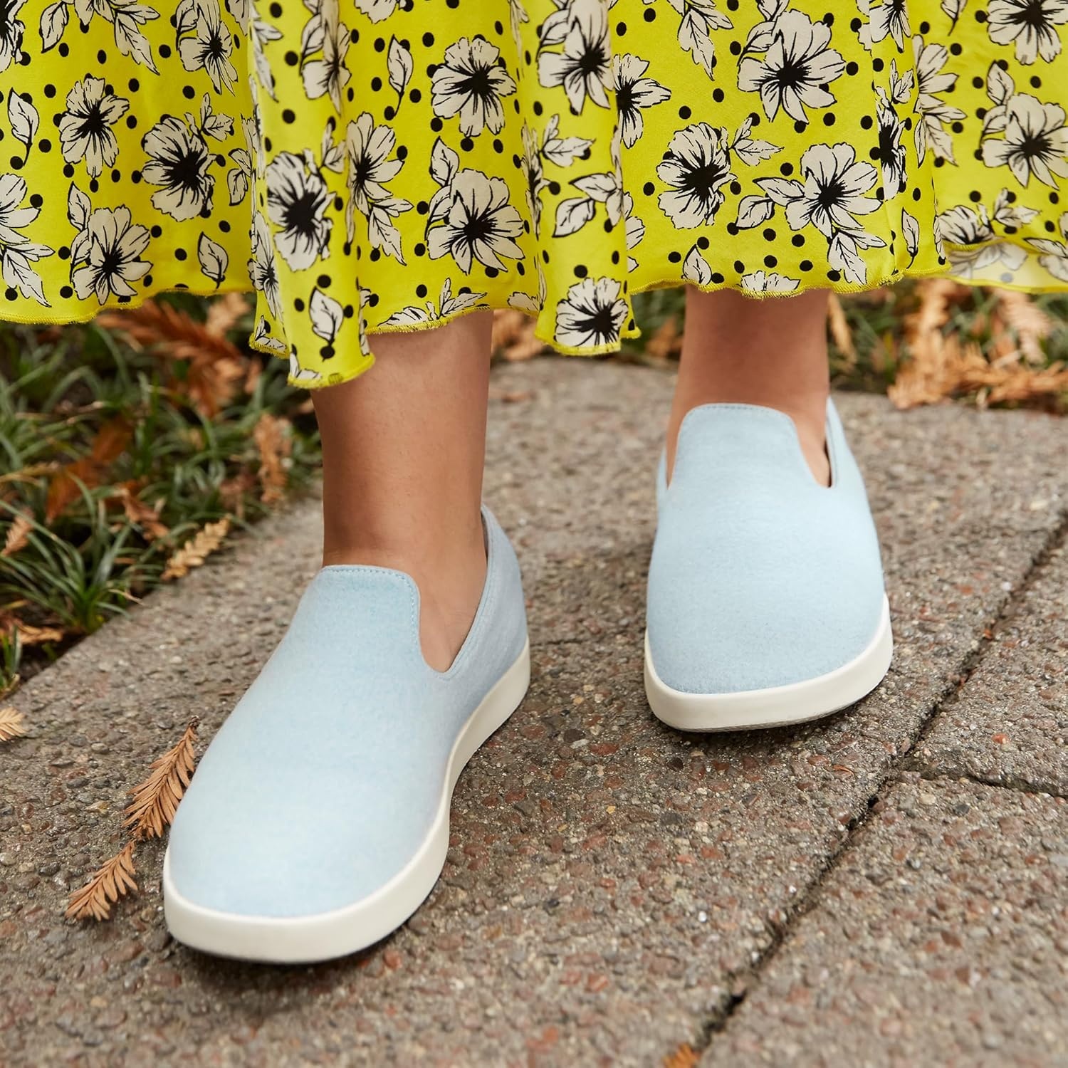 image:imageAllbirds Womens Wool Lounger Everyday SlipOn SneakersRugged Beige Natural White Sole