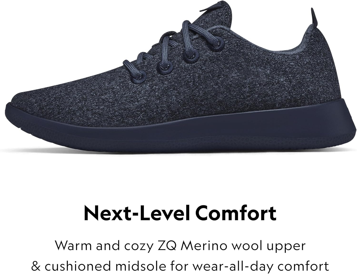 image:imageAllbirds Womens Wool Runner Everyday Sneakers Machine Washable Shoe Made with Natural MaterialsSavanna Night