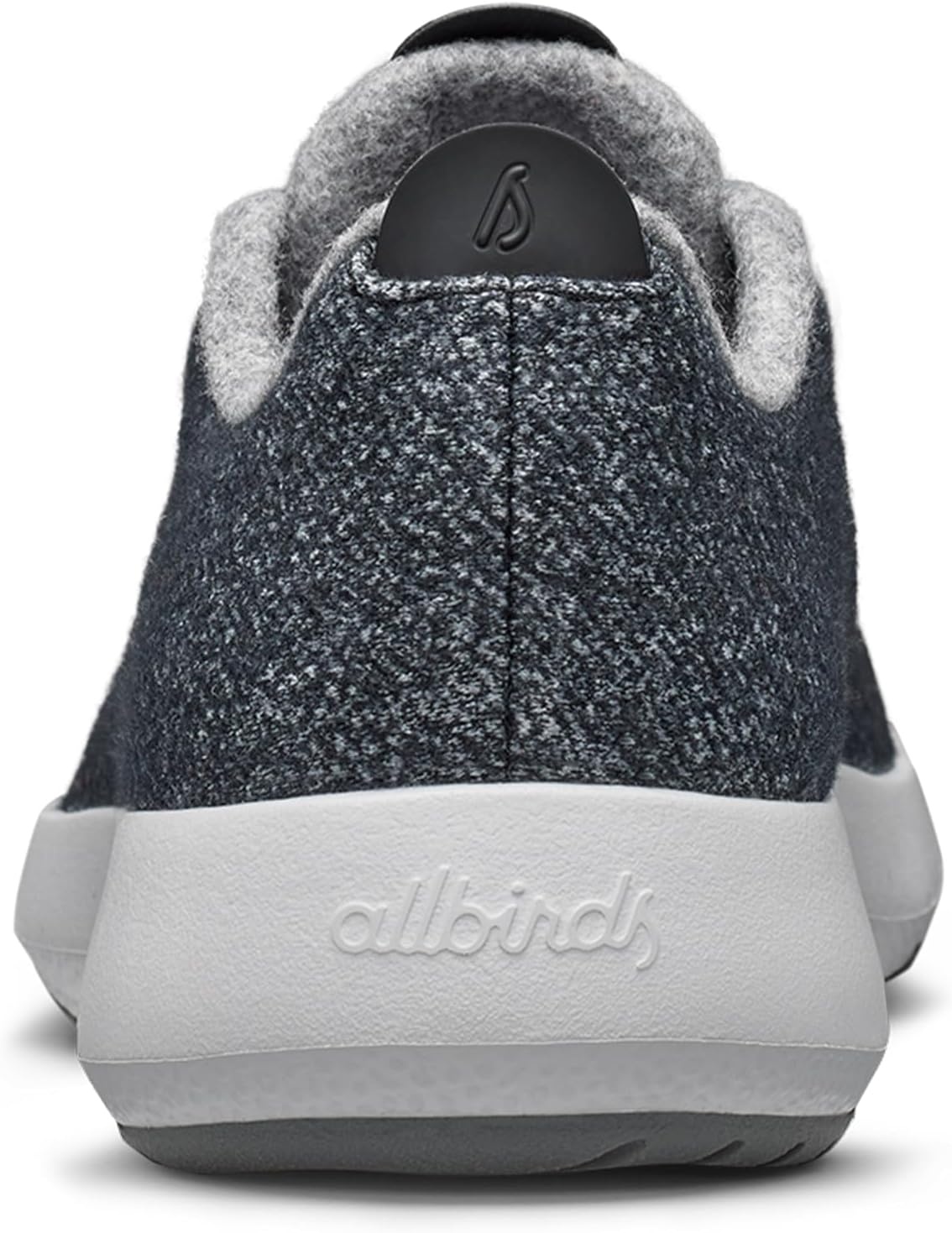 image:imageAllbirds Womens Wool Runner Mizzle WaterRepellent Breathable Casual Walking Sneakers Made with EcoFriendly Merino WoolDark Grey Light Grey Sole