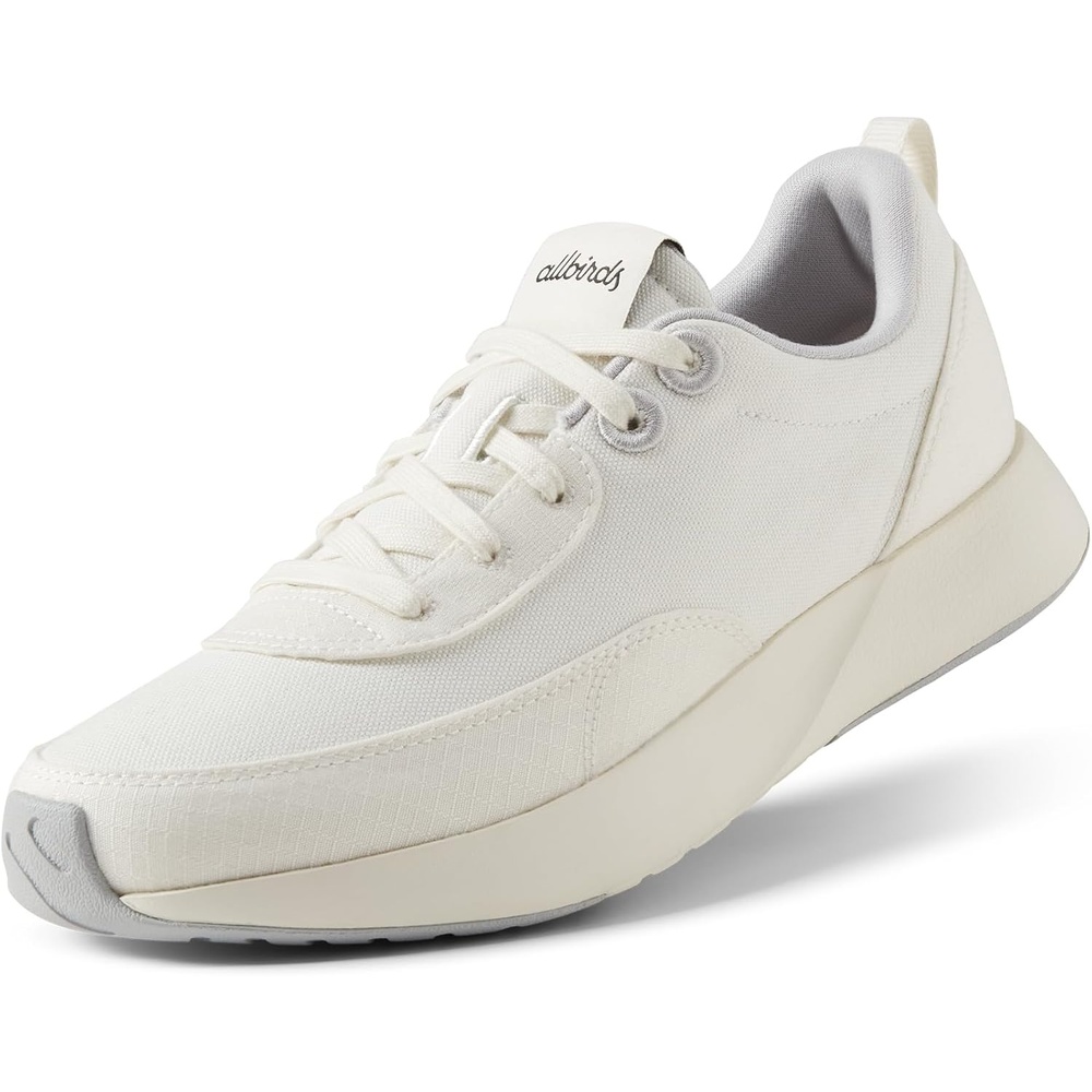 image:imageAllbirds Mens Courier Lightweight RetroInspired Everyday SneakerBlizzard Light Grey Natural White Sole