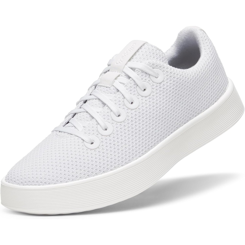image:imageAllbirds Mens Cruiser Lightweight Walking Court Sneaker ShoesBlizzard Blizzard Sole
