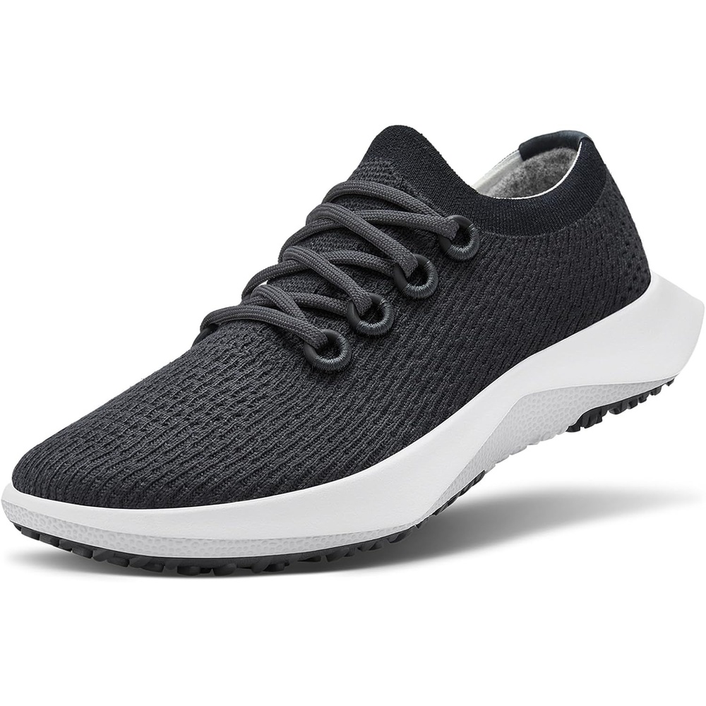 image:imageAllbirds Mens Tree Dasher 2 Active Running amp Walking SneakersNatural Black Blizzard Sole