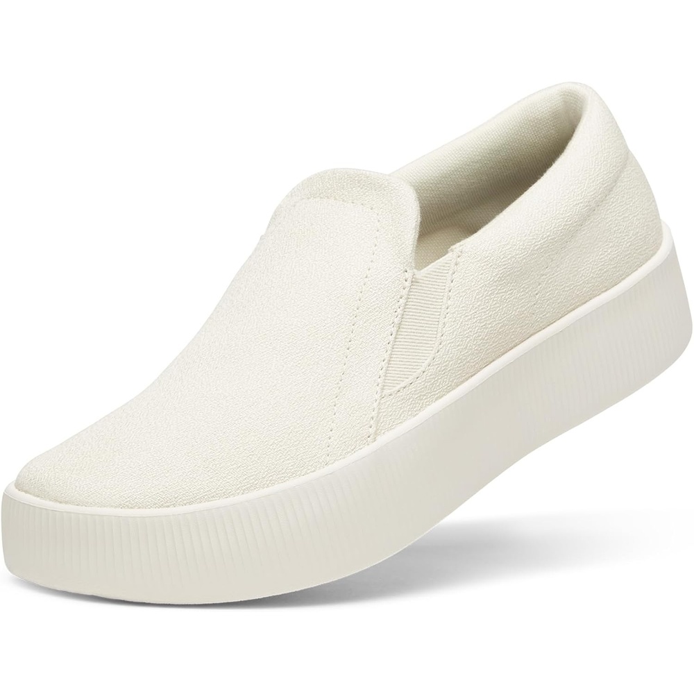image:imageAllbirds Womens Lounger Lift SlipOn Platform Sneaker Everyday Casual ShoesStony Cream Natural White Sole