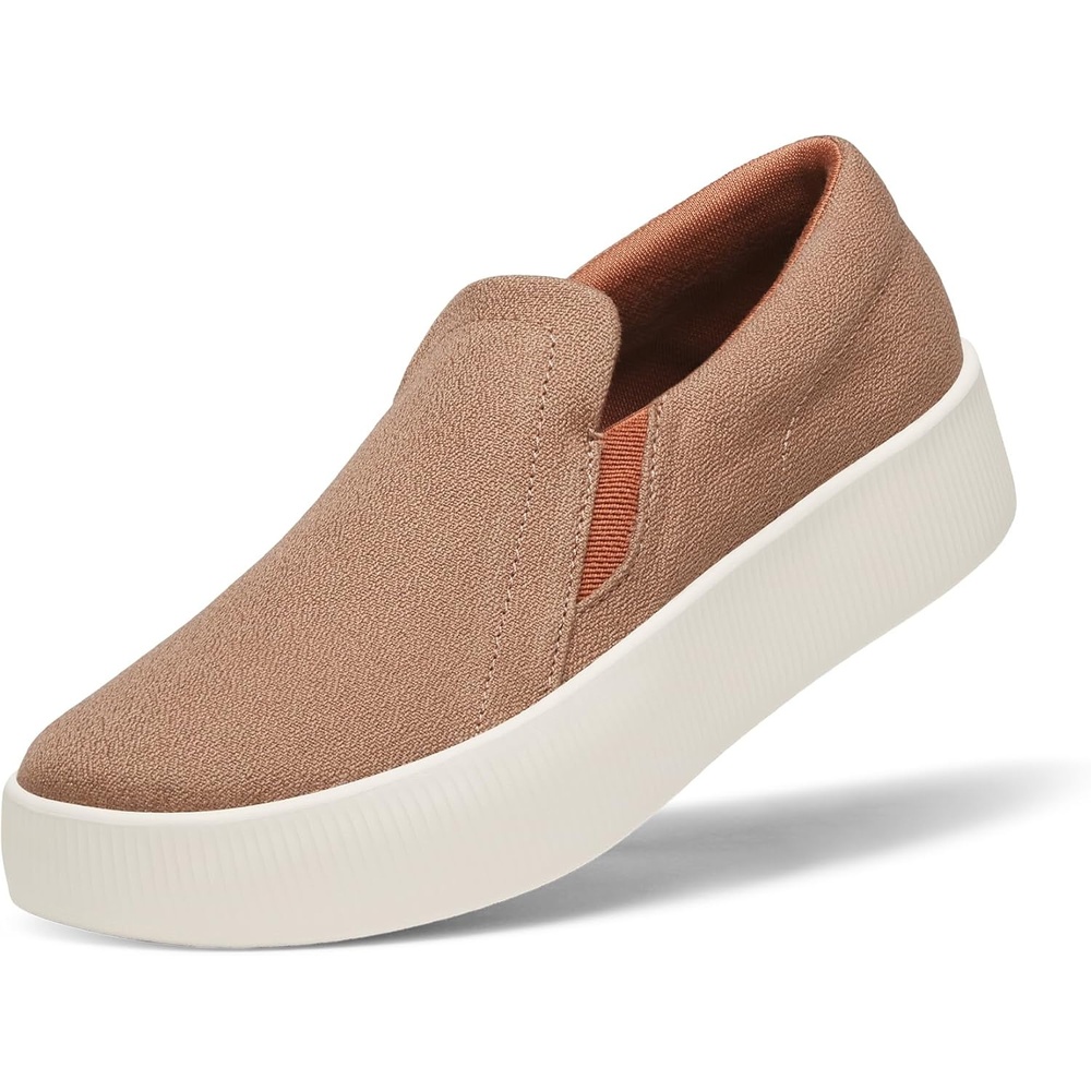 image:imageAllbirds Womens Lounger Lift SlipOn Platform Sneaker Everyday Casual ShoesTaupe Blush Natural White Sole