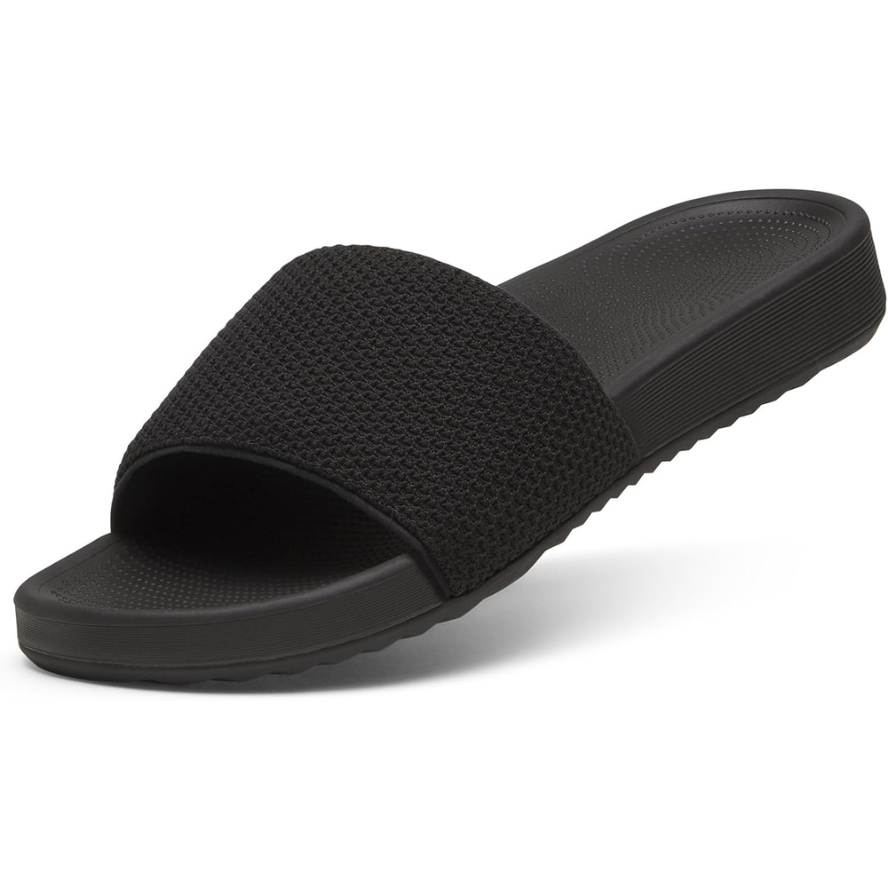 image:imageAllbirds Womens Slide Cushioned Lightweight Sandals for Everyday StyleNatural Black