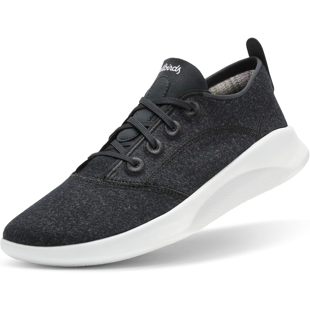 image:imageAllbirds Womens Superlight Wool Runner Casual SneakersNatural Black Blizzard Sole
