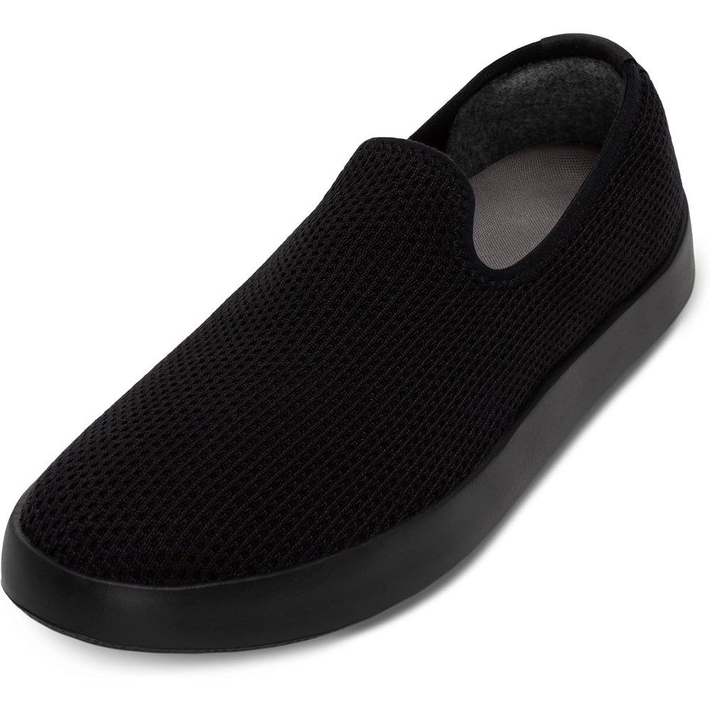 image:imageAllbirds Womens Tree Lounger Everyday SlipOn Sneakers Machine Washable Shoe Made with Natural MaterialsNatural Black Natural Black Sole