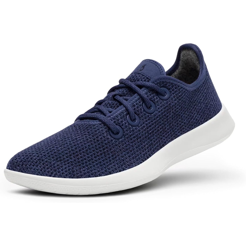 image:imageAllbirds Womens Tree Runner Everyday Sneakers Machine Washable Shoe Made with Natural MaterialsHazy Indigo Blizzard Sole