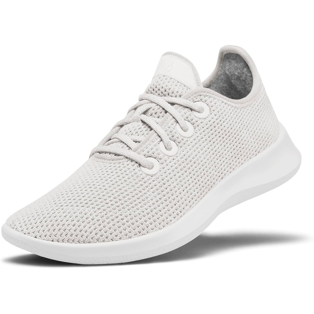 image:imageAllbirds Womens Tree Runner Everyday Sneakers Machine Washable Shoe Made with Natural MaterialsKaikoura White White Sole