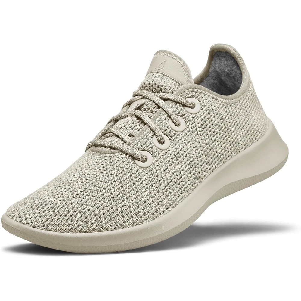 image:imageAllbirds Womens Tree Runner Everyday Sneakers Machine Washable Shoe Made with Natural MaterialsWheat Dark Beige Sole
