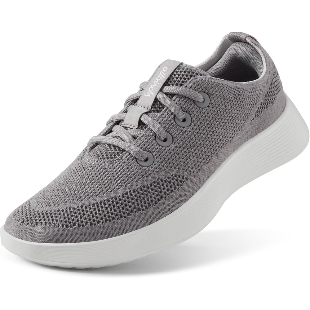 image:imageAllbirds Womens Tree Runner Go Everyday SneakersMedium Grey Blizzard Sole