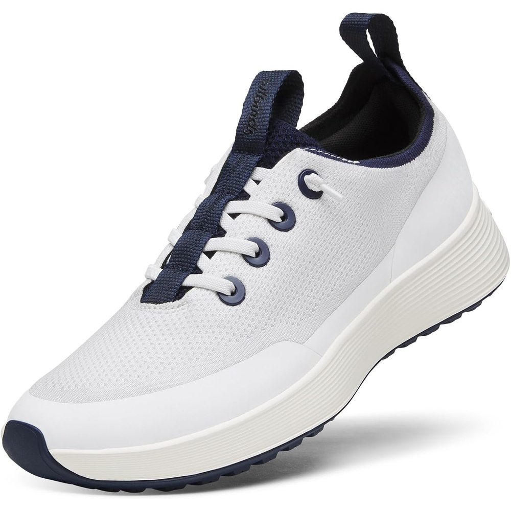 image:imageAllbirds Womens Tree Runner Go Utility Rugged Everyday SneakerBlizzard Deep Navy Natural White Sole