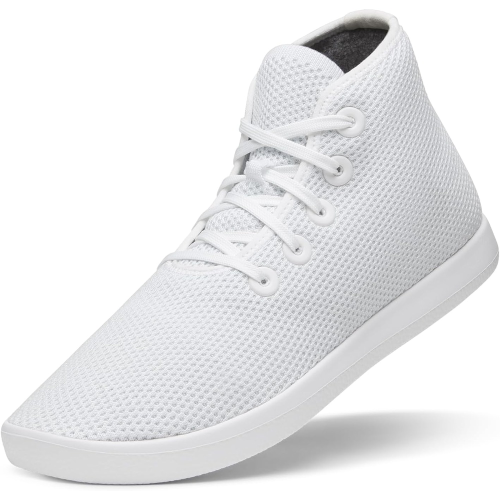 image:imageAllbirds Womens Tree Topper Lightweight HighTop Sneaker Breathable Everyday Casual ShoesBlizzard Blizzard Sole