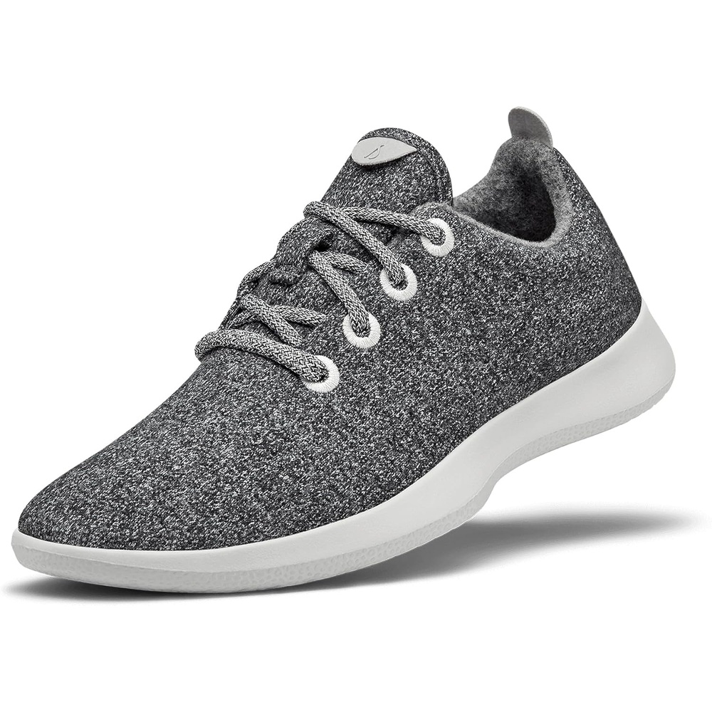 image:imageAllbirds Womens Wool Runner Everyday Sneakers Machine Washable Shoe Made with Natural MaterialsNatural Grey Light Grey Sole