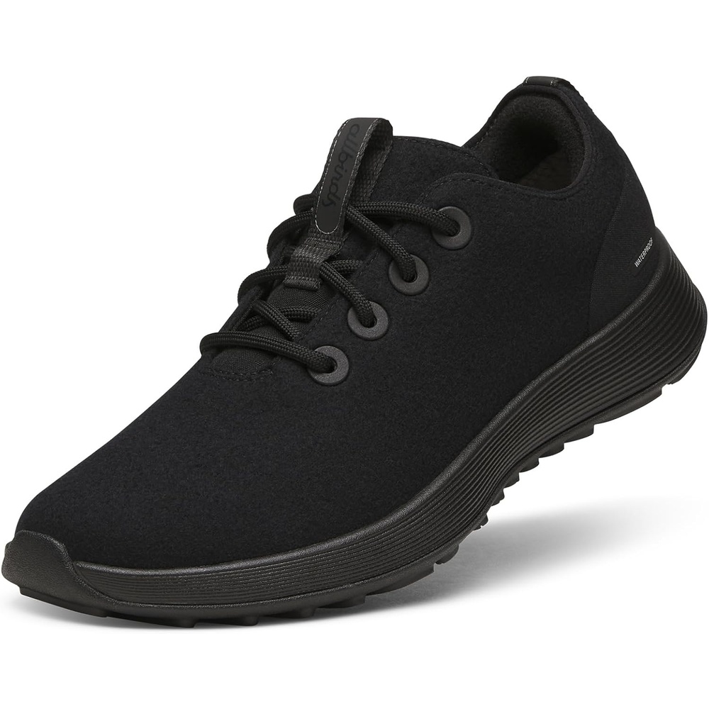 image:imageAllbirds Womens Wool Runner NZ Waterproof Comfortable Everyday Weatherproof SneakersNatural Black Natural Black Sole