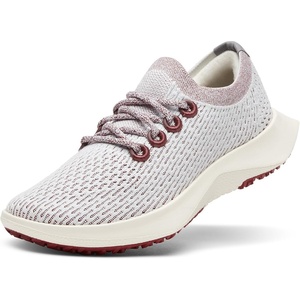 Allbirds Men’s Tree Dasher 2, Active Running & Walking Sneakers(Blizzard  Thunder Red (Natural White Sole))