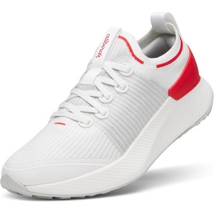 Allbirds Men’s Tree Glider, Everyday Active Sneakers(Blizzard  Bold Red (Blizzard))
