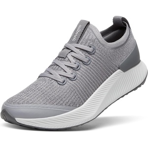 Allbirds Men’s Tree Glider, Everyday Active Sneakers(Medium Grey (Light Grey Sole))