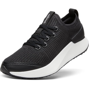 Allbirds Men’s Tree Glider, Everyday Active Sneakers(Natural Black (Blizzard Sole))