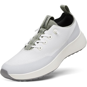 Allbirds Men’s Tree Runner Go Utility, Rugged Everyday Sneaker(Blizzard  Hazy Pine (Natural White Sole))