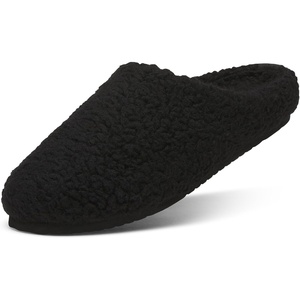 Allbirds Unisex Wool Slipper(Natural Black (Natural Black Sole) – Fluff)