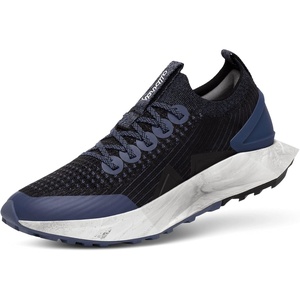 Allbirds Women’s Tree Flyer 2 Active Supportive Running Shoe(Natural Black  Hazy Indigo (Swift Grey Sole))