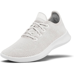 Allbirds Women’s Tree Runner, Everyday Sneakers, Machine Washable Shoe Made with Natural Materials(Kaikoura White (White Sole))