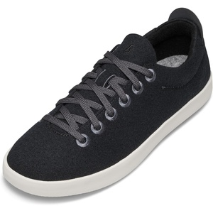 Allbirds Women’s Wool Piper Casual Sneakers(True Black (White Sole))