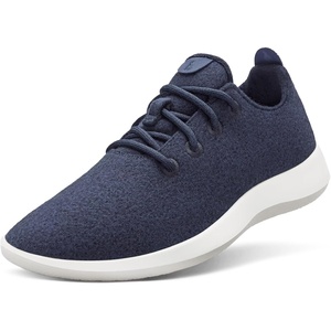 Allbirds Women’s Wool Runner, Everyday Sneakers, Machine Washable Shoe Made with Natural Materials(Hazy Indigo (Blizzard Sole))